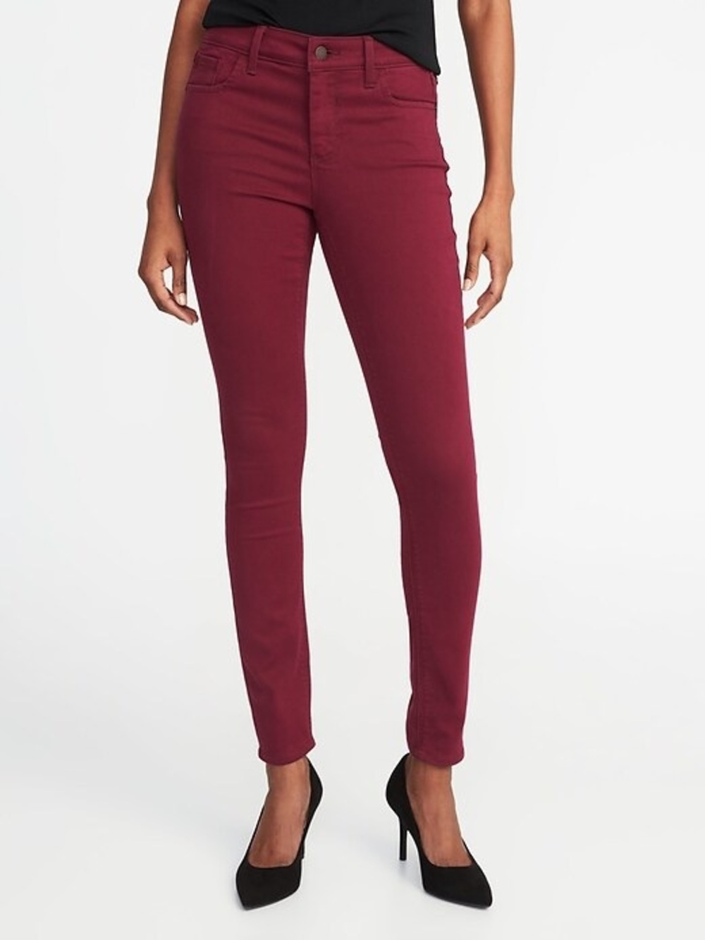 Old Navy Kids Skinny Jeans in Burgundy